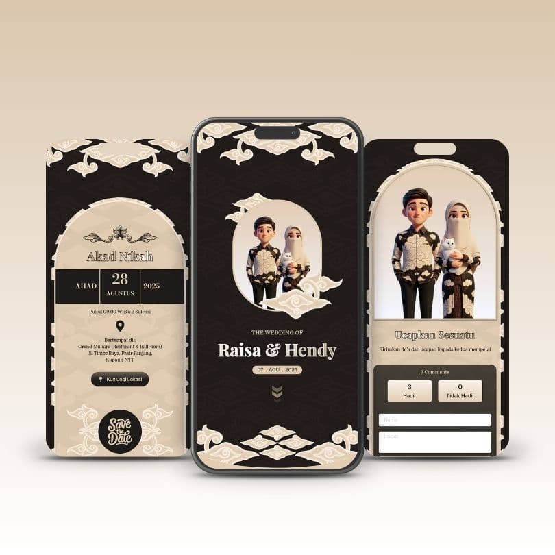 Tema Batik Megamendung Series - 1
